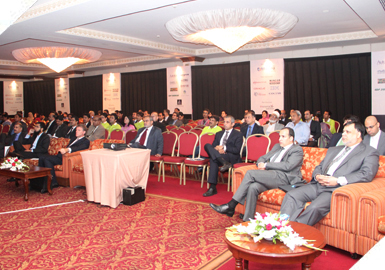 Attendees at the 9th International E-Banking Conference & Exhibition 2011 at Pearl Continental Hotel.